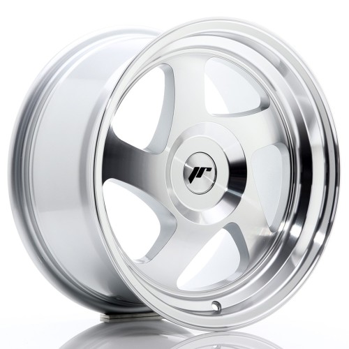 Cerchio in lega JR Wheels JR15 16x8 ET25 Blank Silver Machined