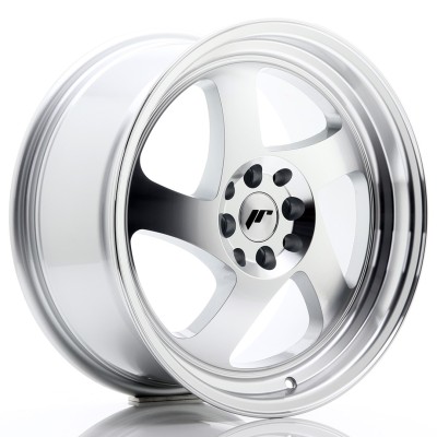 Cerchio in lega JR Wheels JR15 17x8 ET35 5x108/114,3 Machined Silver