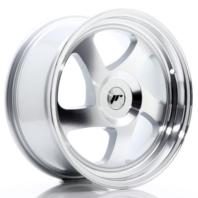 Cerchio in lega JR Wheels JR15 17x8 ET35 Blank Silver Machined