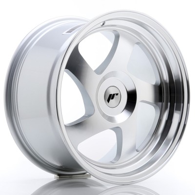 Cerchio in lega JR Wheels JR15 17x9 ET25 Blank Silver Machined