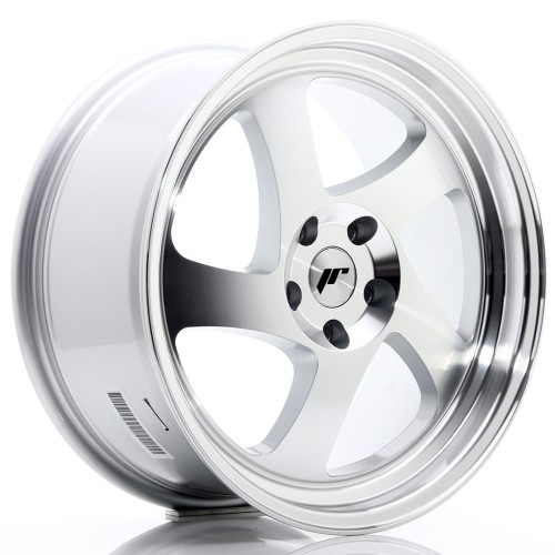 Cerchio in lega JR Wheels JR15 18x8,5 ET40 5x112 Machined Silver