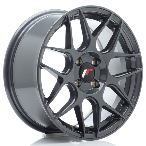 Cerchio in lega JR Wheels JR18 16x7 ET25 4x108 Hyper Gray