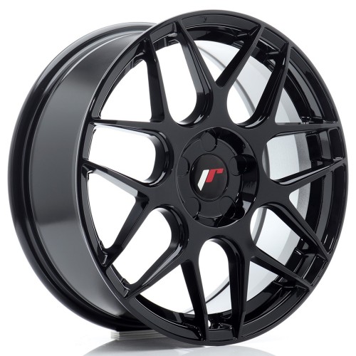 Cerchio in lega JR Wheels JR18 17x7 ET20-40 5H BLANK Gloss Black