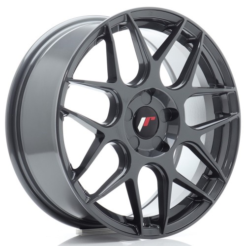 Cerchio in lega JR Wheels JR18 17x7 ET20-40 5H BLANK Hyper Gray