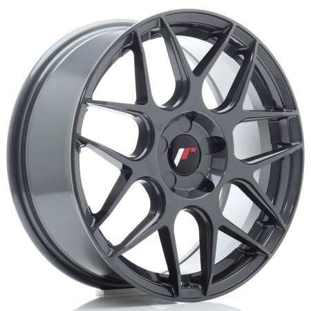 Cerchio in lega JR Wheels JR18 17x7 ET20-40 5H BLANK Hyper Gray