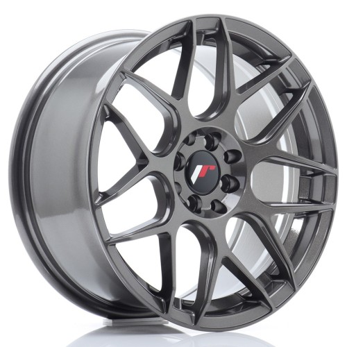 Cerchio in lega JR Wheels JR18 17x8 ET25 4x100/108 Hyper Gray