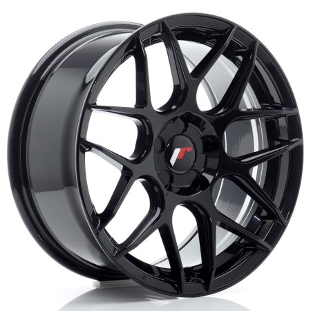 Cerchio in lega JR Wheels JR18 17x8 ET35 5H Blank Glossy Black