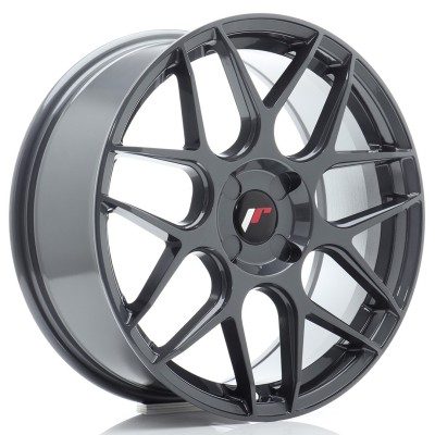 Cerchio in lega JR Wheels JR18 18x7,5 ET20-40 4H BLANK Hyper Gray