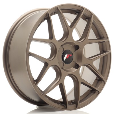 Cerchio in lega JR Wheels JR18 18x7,5 ET20-40 4H BLANK Matt Bronze