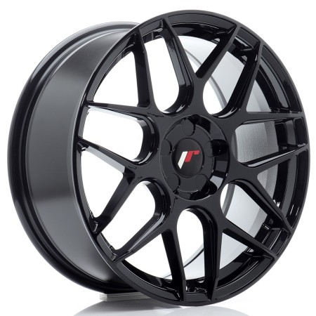 Cerchio in lega JR Wheels JR18 18x7,5 ET20-40 5H BLANK Gloss Black