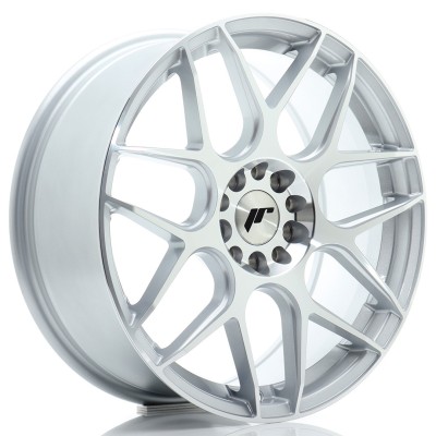 Cerchio in lega JR Wheels JR18 18x7,5 ET35 5x100/120 Silver Machined Face