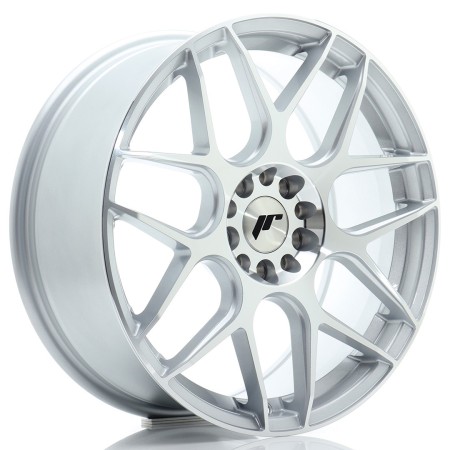 Cerchio in lega JR Wheels JR18 18x7,5 ET35 5x100/120 Silver Machined Face