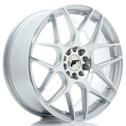 Cerchio in lega JR Wheels JR18 18x7,5 ET40 5x112/114 Silver Machined Face