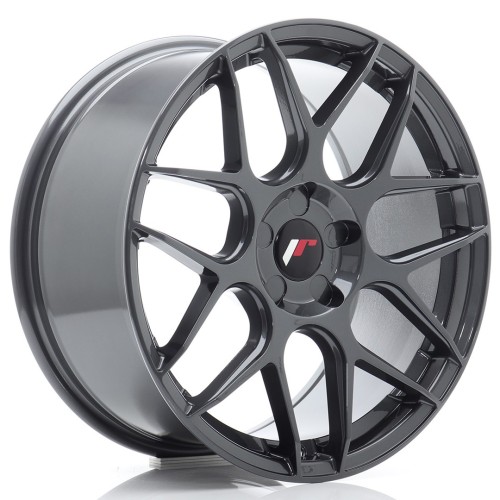 Cerchio in lega JR Wheels JR18 18x8,5 ET20-45 5H BLANK Hyper Gray