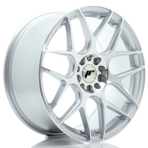 Cerchio in lega JR Wheels JR18 18x8,5 ET35 5x100/120 Silver Machined Face