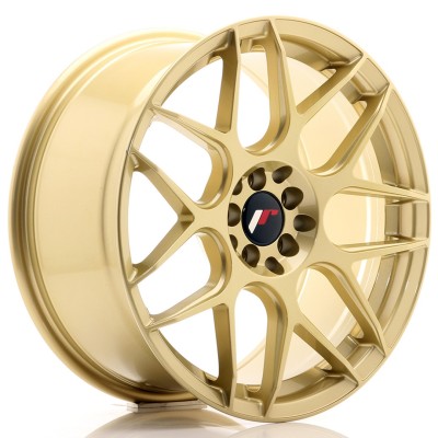 Cerchio in lega JR Wheels JR18 18x8,5 ET40 5x112/114 Gold