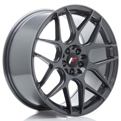 Cerchio in lega JR Wheels JR18 18x8,5 ET45 5x112/114 Hyper Gray