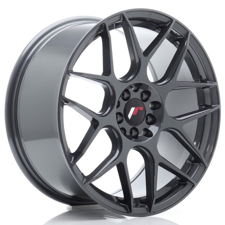 Cerchio in lega JR Wheels JR18 18x8,5 ET45 5x112/114 Hyper Gray