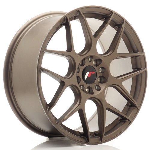 Cerchio in lega JR Wheels JR18 18x8,5 ET45 5x112/114 Matt Bronze