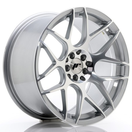 Cerchio in lega JR Wheels JR18 18x9,5 ET35 5x100/120 Silver Machined