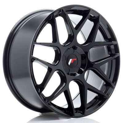 Cerchio in lega JR Wheels JR18 19x8,5 ET20-45 5H BLANK Gloss Black