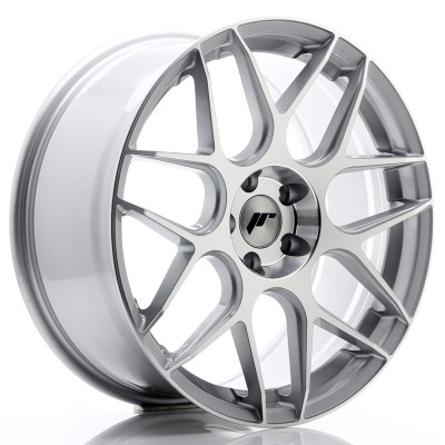 Cerchio in lega JR Wheels JR18 19x8,5 ET35 5x112 Silver Machined
