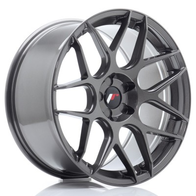 Cerchio in lega JR Wheels JR18 19x9,5 ET22-35 5H Blank Hyper Gray