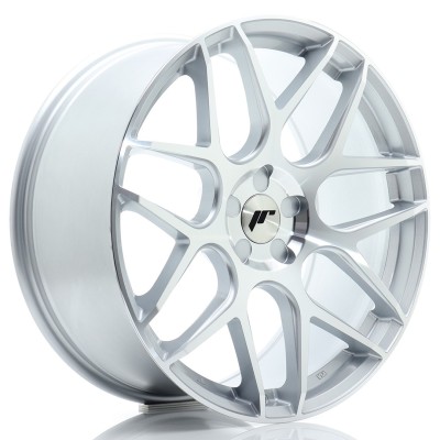 Cerchio in lega JR Wheels JR18 20x8,5 ET20-40 5H BLANK Silver Machined Face