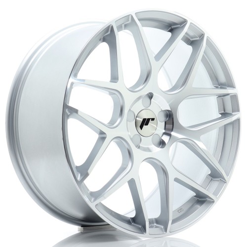 Cerchio in lega JR Wheels JR18 20x9 ET20-40 5H BLANK Silver Machined Face