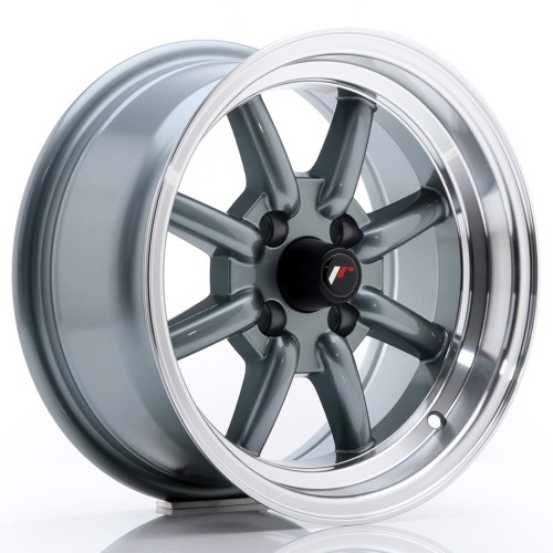 Cerchio in lega JR Wheels JR19 14x7 ET0 4x100 Gun Metal