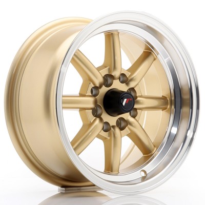 Cerchio in lega JR Wheels JR19 14x7 ET0 4x100/114 Gold