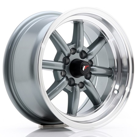 Cerchio in lega JR Wheels JR19 14x7 ET0 4x100/114 Gun Metal