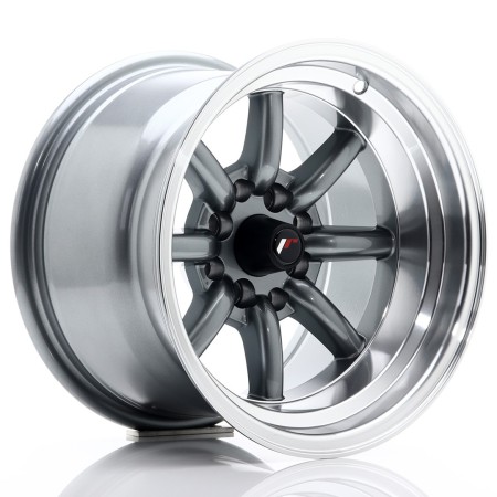 Cerchio in lega JR Wheels JR19 14x9 ET-25 4x100/114 Gun Metal