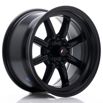 Cerchio in lega JR Wheels JR19 15x8 ET0 4x100/114 Matt Black