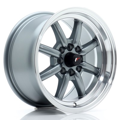 Cerchio in lega JR Wheels JR19 15x8 ET20 4x100/108 Gun Metal