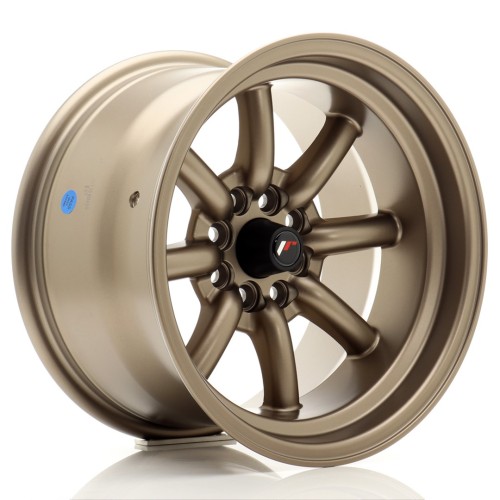 Cerchio in lega JR Wheels JR19 15x9 ET-13 4x100/114 Matt Bronze