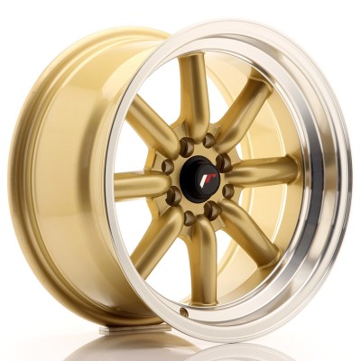 Cerchio in lega JR Wheels JR19 16x8 ET0 4x100/114 Gold