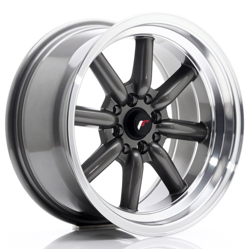 Cerchio in lega JR Wheels JR19 16x8 ET-20-0 BLANK Gun Metal