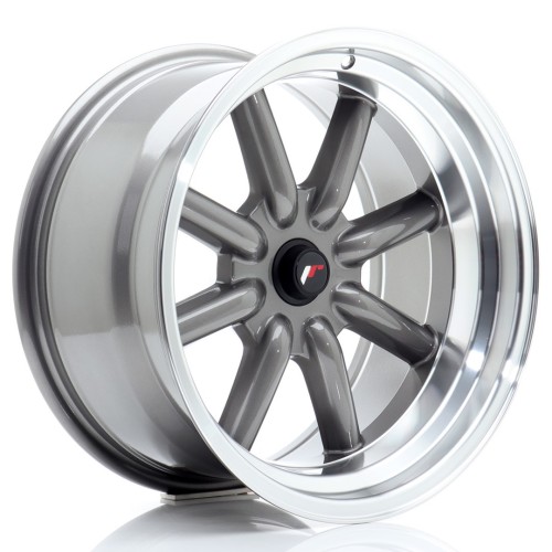Cerchio in lega JR Wheels JR19 17x9 ET-25-(-10) BLANK Gun Metal