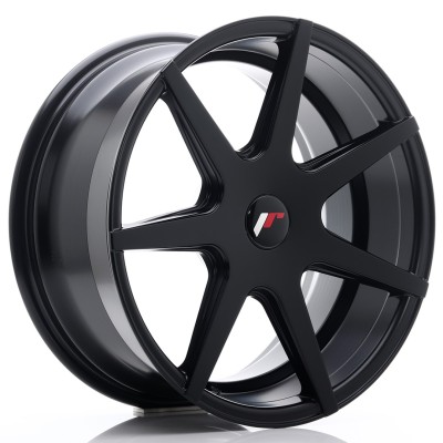 Cerchio in lega JR Wheels JR20 18x8,5 ET25-40 Blank Matt Black