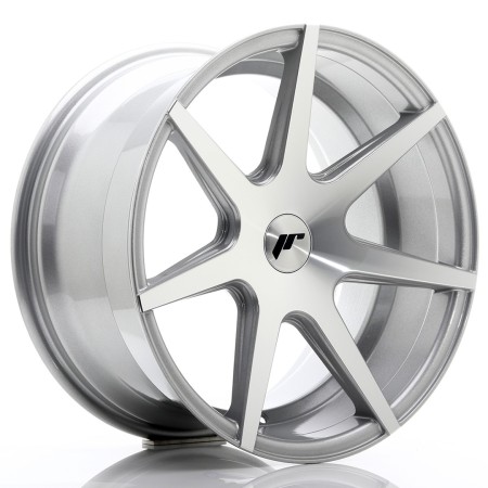 Cerchio in lega JR Wheels JR20 18x9,5 ET20-40 Blank Silver Machined