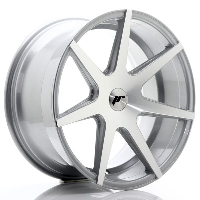 Cerchio in lega JR Wheels JR20 19x9,5 ET20-40 Blank Silver Machined
