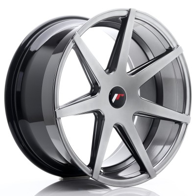 Cerchio in lega JR Wheels JR20 20x10 ET20-40 5H Blank Hyper Black