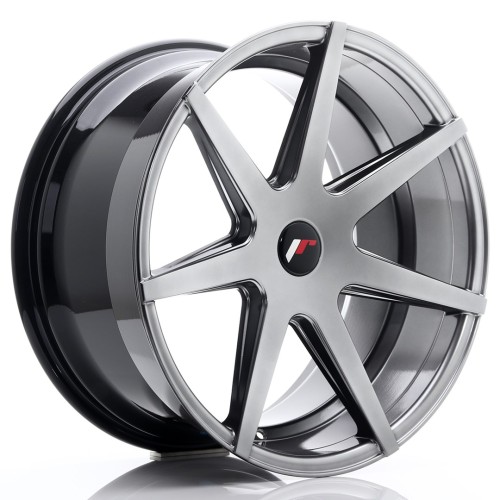 Cerchio in lega JR Wheels JR20 20x10 ET20-40 5H Blank Hyper Black