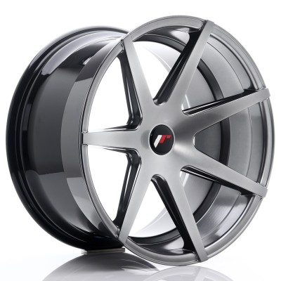 Cerchio in lega JR Wheels JR20 20x11 ET20-30 5H Blank Hyper Black