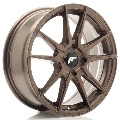 Cerchio in lega JR Wheels JR21 17x7 ET20-40 4H BLANK Matt Bronze