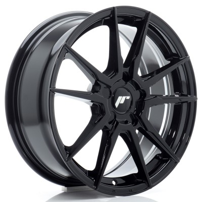 Cerchio in lega JR Wheels JR21 17x7 ET20-40 5H BLANK Gloss Black