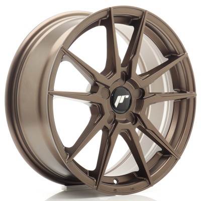 Cerchio in lega JR Wheels JR21 17x7 ET20-40 5H BLANK Matt Bronze