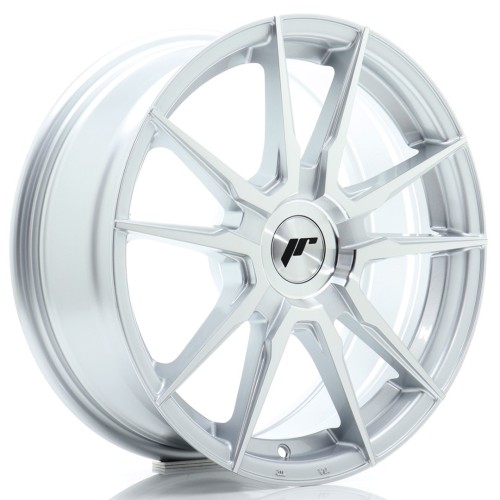 Cerchio in lega JR Wheels JR21 17x7 ET20-40 BLANK Machined Silver