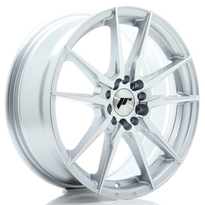 Cerchio in lega JR Wheels JR21 17x7 ET40 4x100/114 Silver Machined
